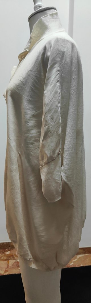 Maglietta Ainos Beige Collo V