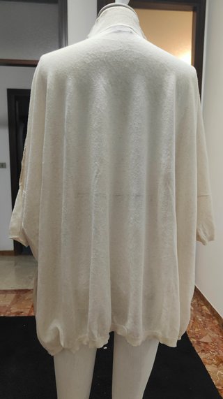 Maglietta Ainos Beige Collo V