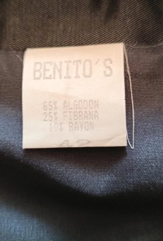 Giacca smoking corta da donna taglia 42 con colletto
