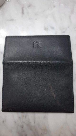 Tarjetero Loewe Piel Negro