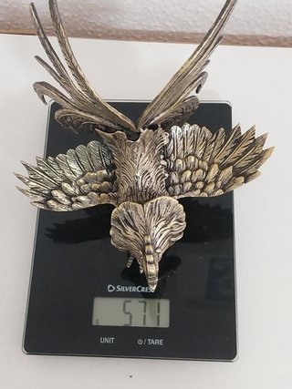 Figura de Gallo en Bronce Vintage