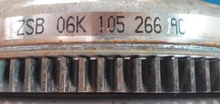 92395 volante motor 06k105266ac audi a3 (8p) *