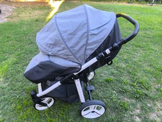 Carrito de bebé Vizaro gris