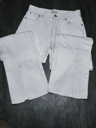 Jeans bianchi Zara donna