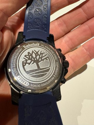 Reloj Timberland Cronógrafo Azul y Plateado