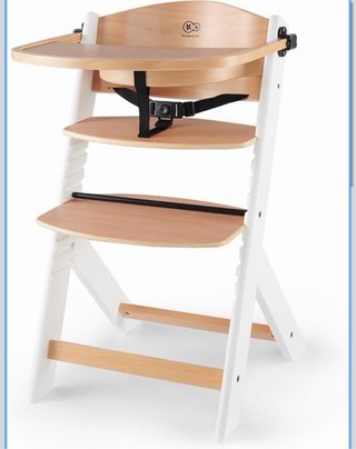 Trona Kinderkraft ENOCK Madera Bebé Evolutiva