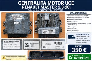 Centralita Motor Renault Master 2.3 dCi