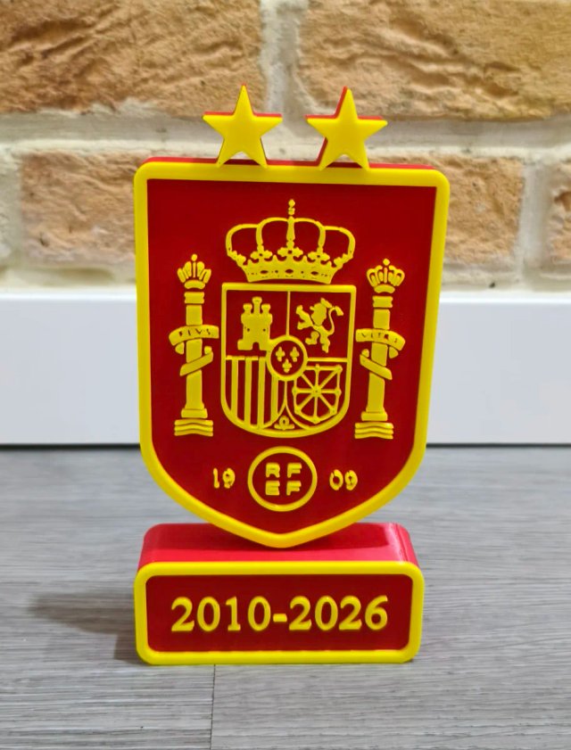 Escudo Selección Española campeones del mundo