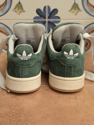 Adidas Campus Verde Gamuza Talla 43.5