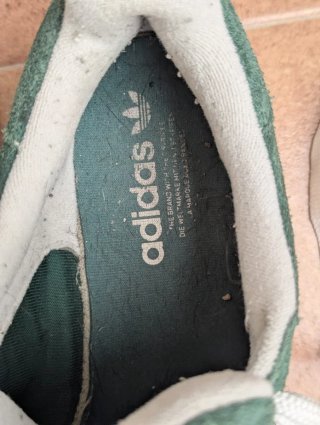 Adidas Campus Verde Gamuza Talla 43.5