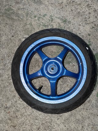 Llantas Aerox Azul