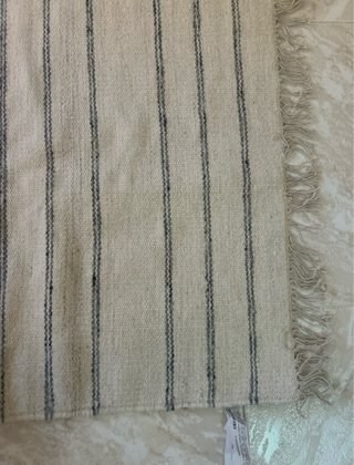 Tappeto Zara Home in Lana Fatto a Mano 150x200