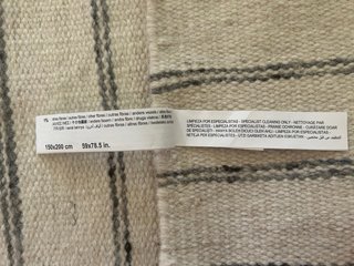 Tappeto Zara Home in Lana Fatto a Mano 150x200