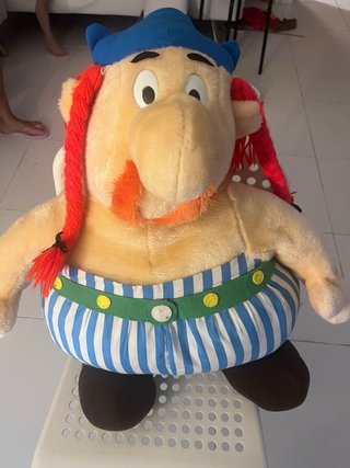 Peluche Obelix Original Parque Astérix Francia