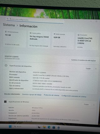 HP ProDesk 600 G4 Mini PC