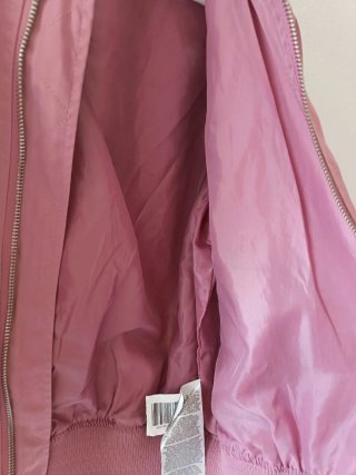 Giacca bomber rosa