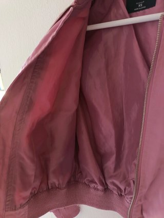 Giacca bomber rosa
