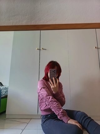 Giacca bomber rosa