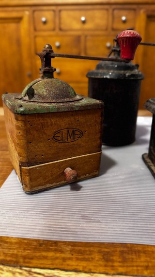 Molinos de café antiguos (Set de 3)