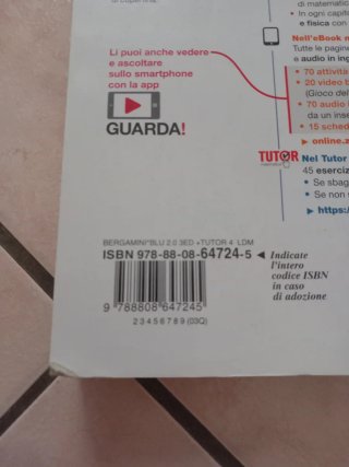 Libri scolastico "matematica.blu 2.0 4"