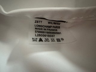 Bolso Longchamp Beige Talla M