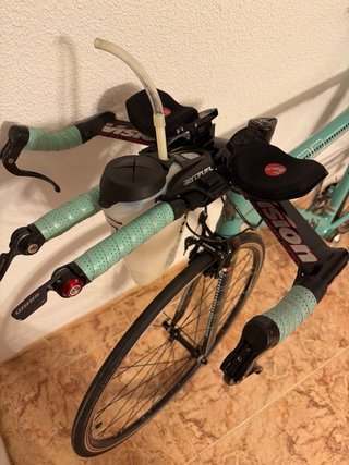 Bicicleta Bianchi D2 Crono Celeste