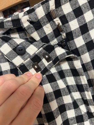 Bermuda Zara cuadros vichy Talla S