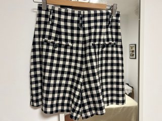 Bermuda Zara cuadros vichy Talla S