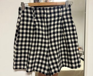 Bermuda Zara cuadros vichy Talla S