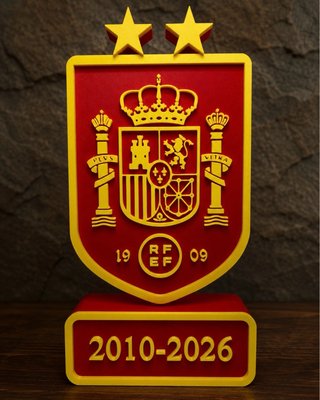 Escudo España 2 Estrellas 2010-2026