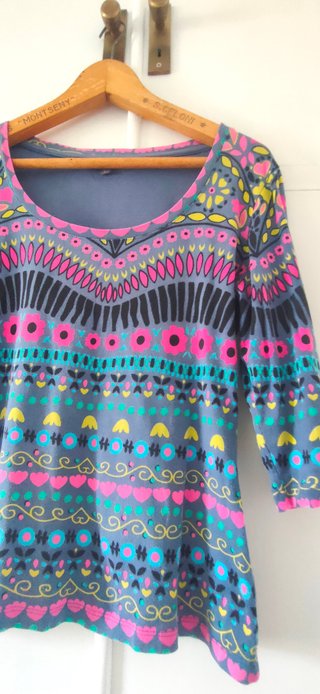 Camiseta Surkana Estampada Multicolor
