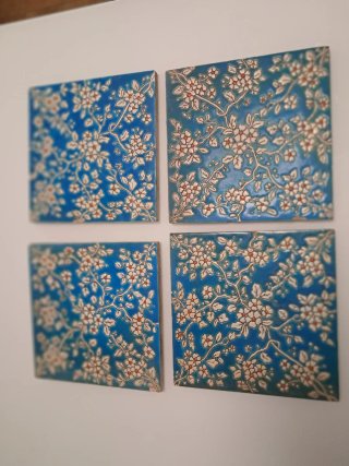 4 Azulejos La Cartuja de Sevilla