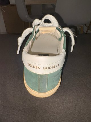 Golden Goose Super-Star Verde y Blanco