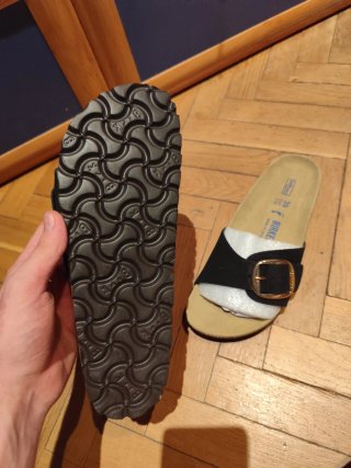 Birkenstock Madrid Negras Talla 39 Nuevas