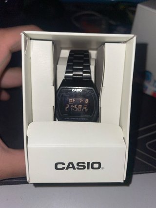 Reloj Casio Digital Negro Sumergible