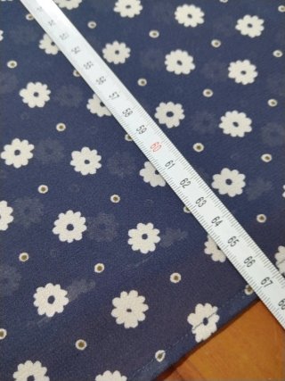 Blusa Burberry floral azul y blanco