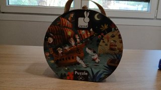 Puzzle Janod Barco Pirata 36 Piezas