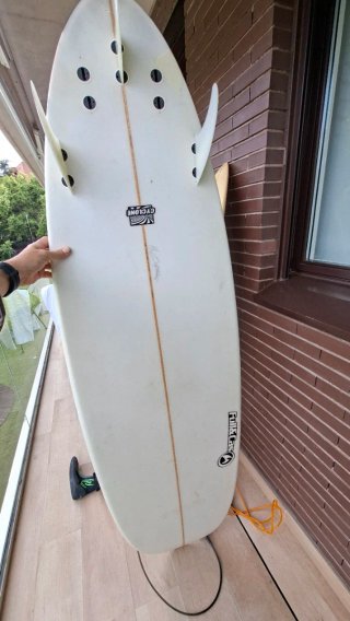 Tabla de surf rígida Full&Cas 6'7 45L