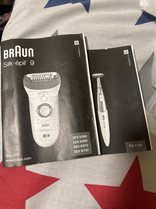 Braun Silk-épil 9 + Bikini Trimmer + 7 Accesorios