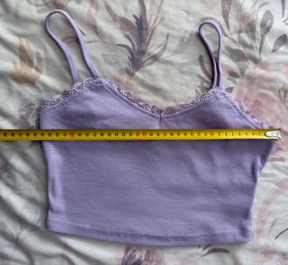 Crop top de tirantes de mujer