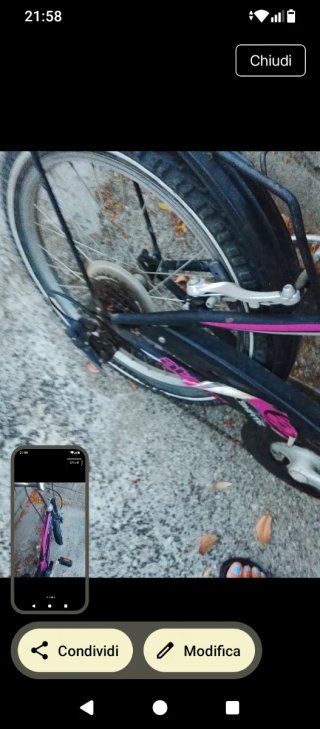 Bicicletta bambina Atala