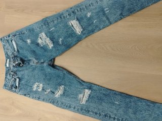 Jeans rotos azules