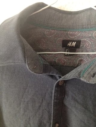 Lote 2 Camisas Manga Larga (Gris Oscuro y Azul Mar