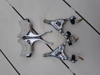 Pinze freni Campagnolo Delta e leve C-Record