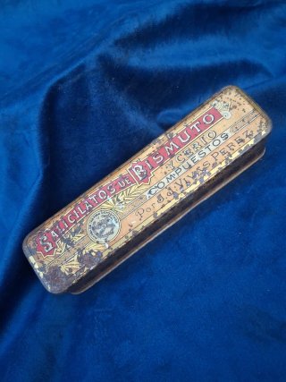 Antigua Lata Farmacia Bismuto