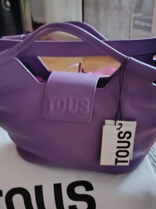 Bolso Tous de Piel Lila precio una cucada a estren