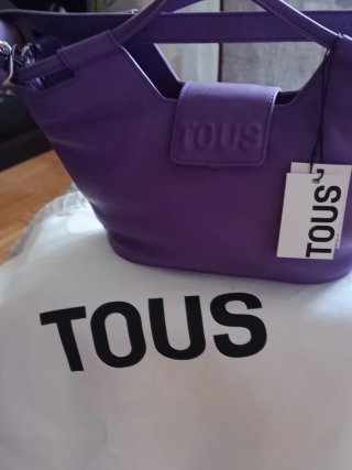 Bolso Tous de Piel Lila precio una cucada a estren