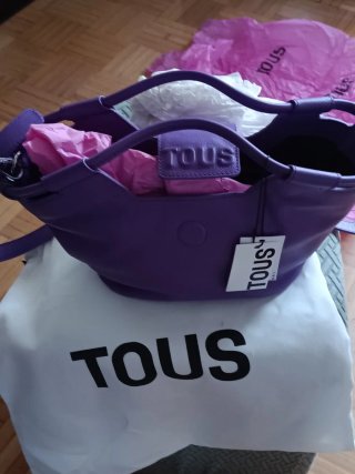 Bolso Tous de Piel Lila precio una cucada a estren