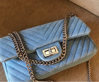 Bolso Denim Estilo Chanel