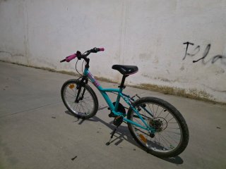 Bicicleta infantil niña